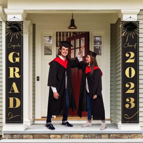 כרזת סיום מדהימה לכיתה של 2023-כרזת גראד מזל טוב בהתאמה אישית, כרזת דלת ועוד | קישוטים ואספקה מושלמים למסיבת